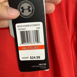 Under armour Shirts - New under armoud red XXL loose fit shirt Under armour Shirts - New under armoud red XXL loose fit shirt